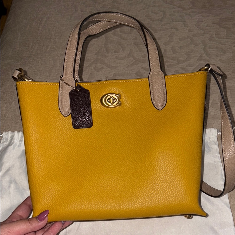 Coach Willow Tote Bag 24 in Colorblock